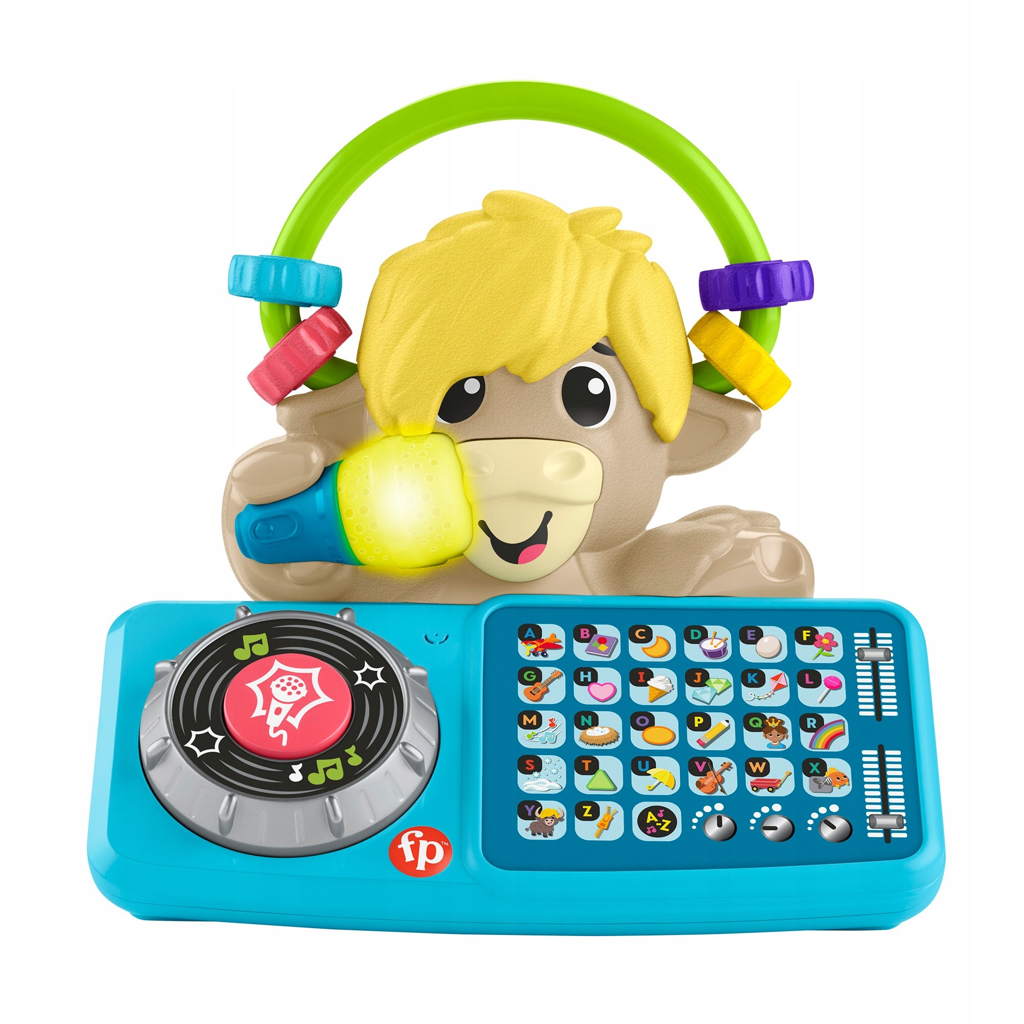 Interaktívna hračka Fisher-Price Link Squad s návodmi na písmenká a slová, 9m+ HYL35